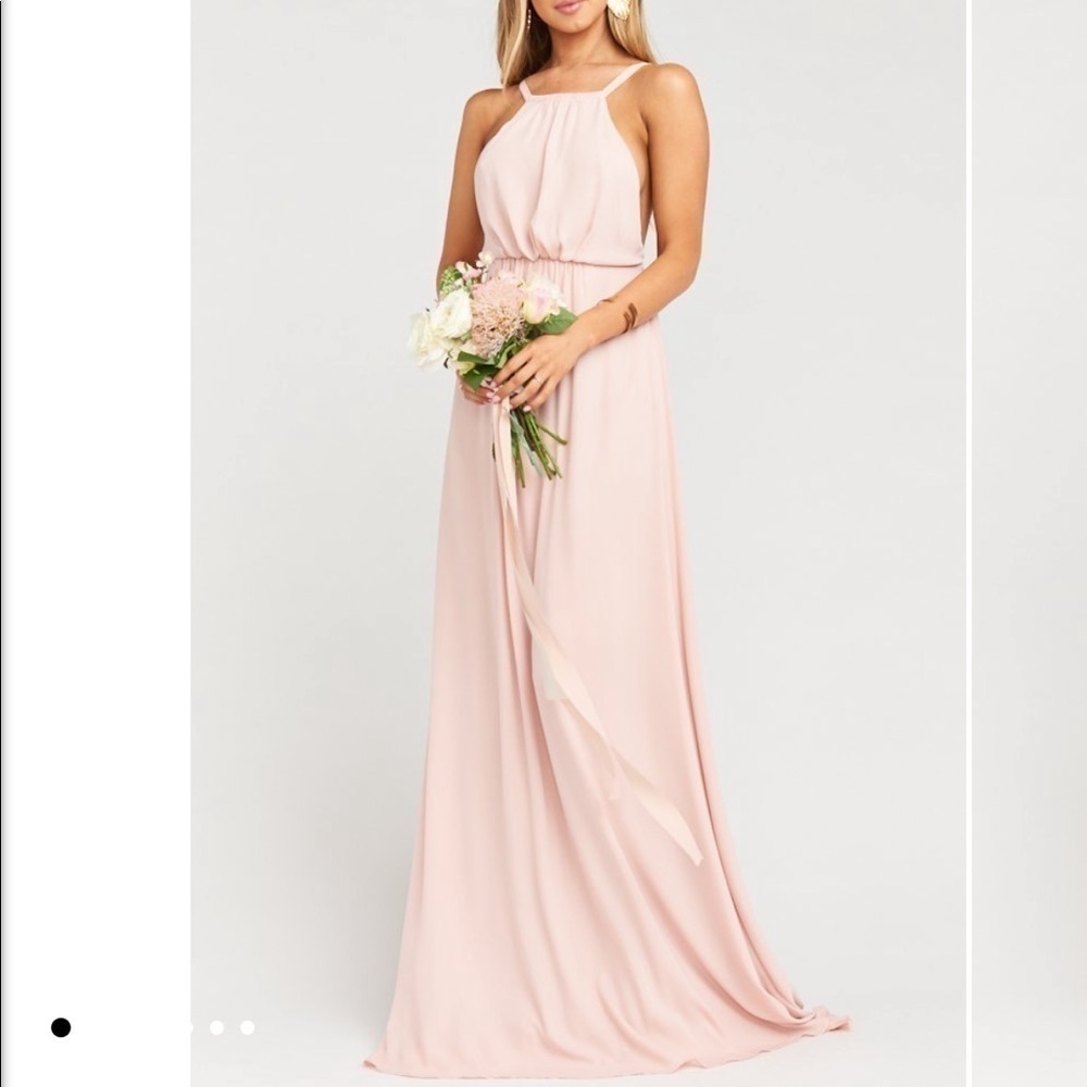 SMYM Amanda Maxi dress XL dusty blush pink